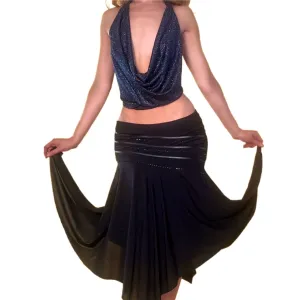90’s beaded handkerchief skirt