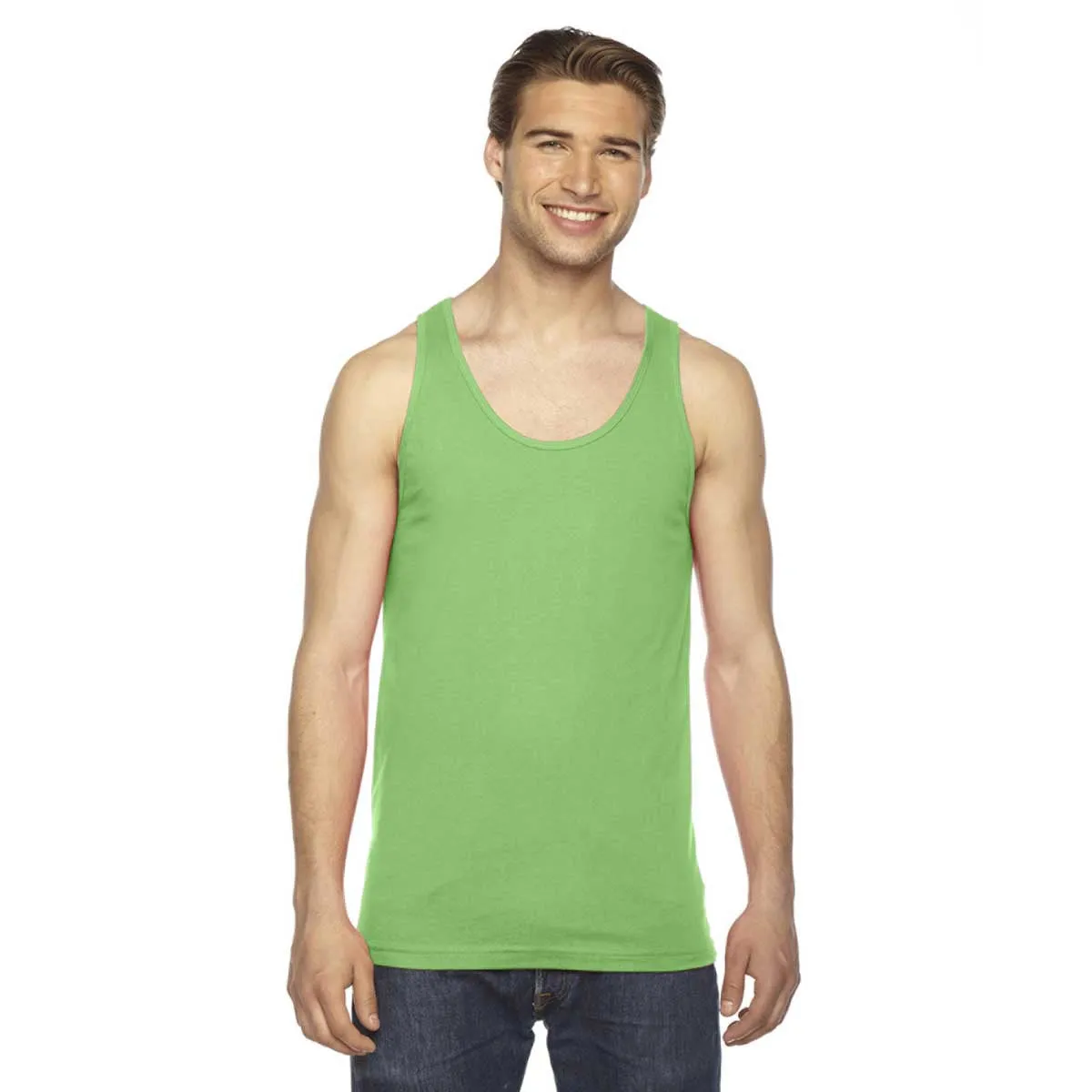 American Apparel Unisex Grass Fine Jersey Tank