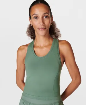 Athlete Crop Seamless Workout Sb6545c Cool-Forest-Green
