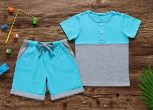 Baby Boy - Formal Shirt and Shorts