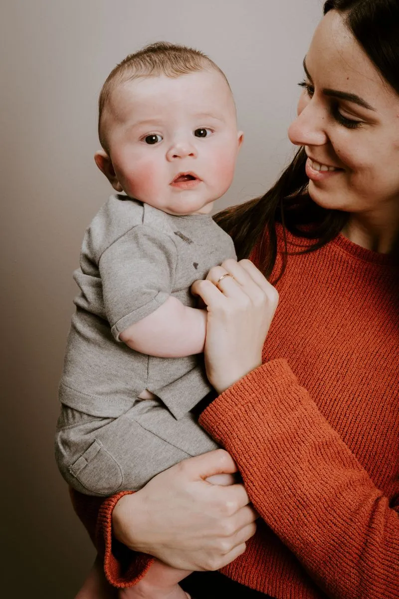 Baby's Only Kort Broekje Melange Warm Linen