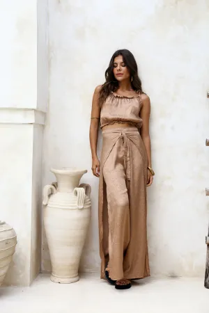 Bali Tie Pants - Tuscan Tan