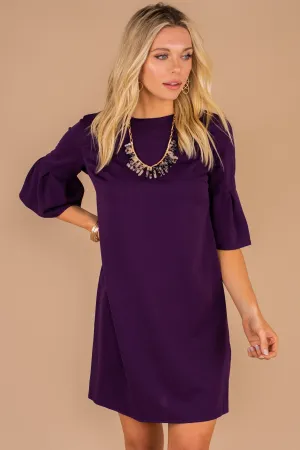 Beauty Personified Plum Purple Dress