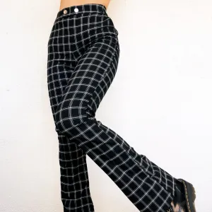 Black & White Grid Pants