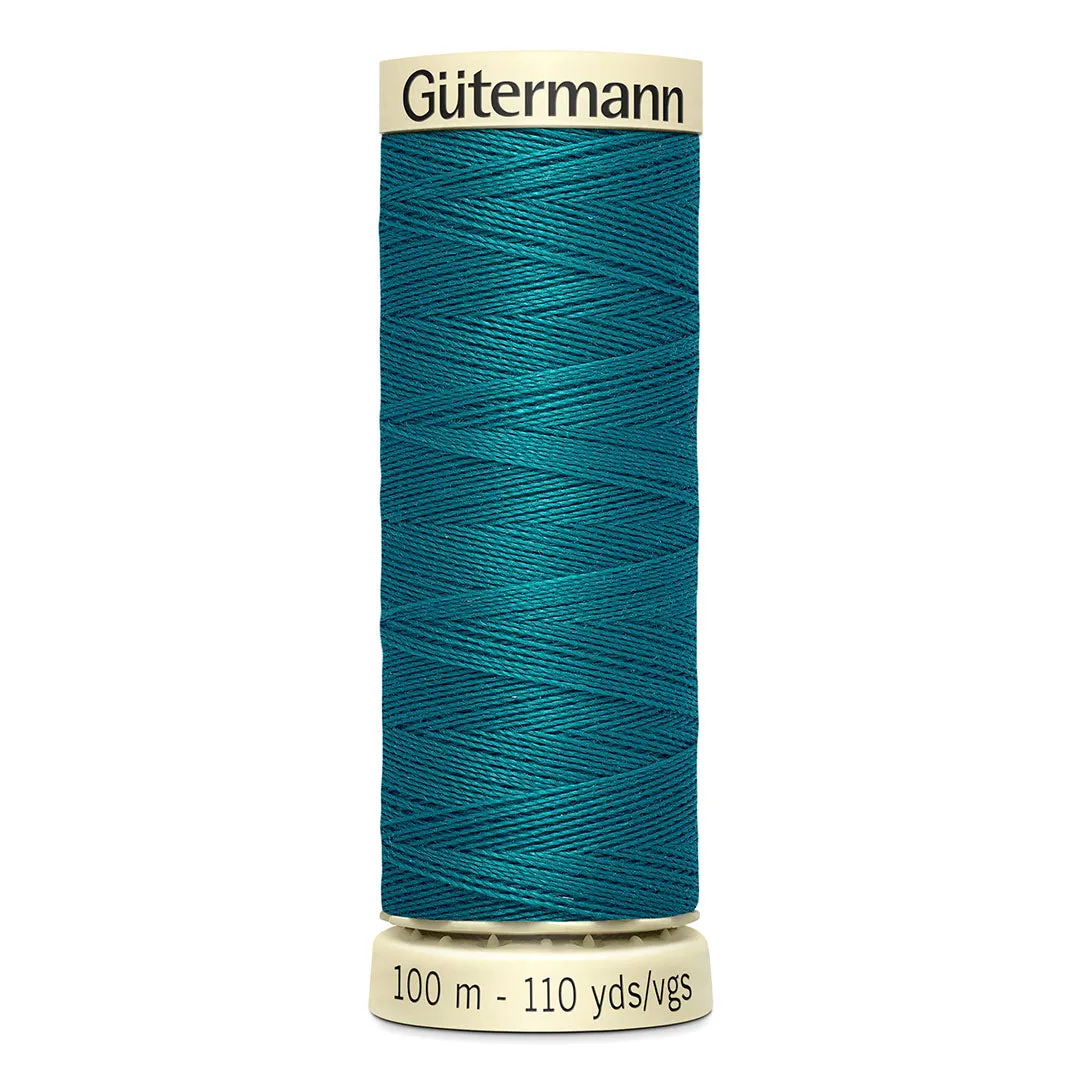 Brooklyn Check Turquoise Linen