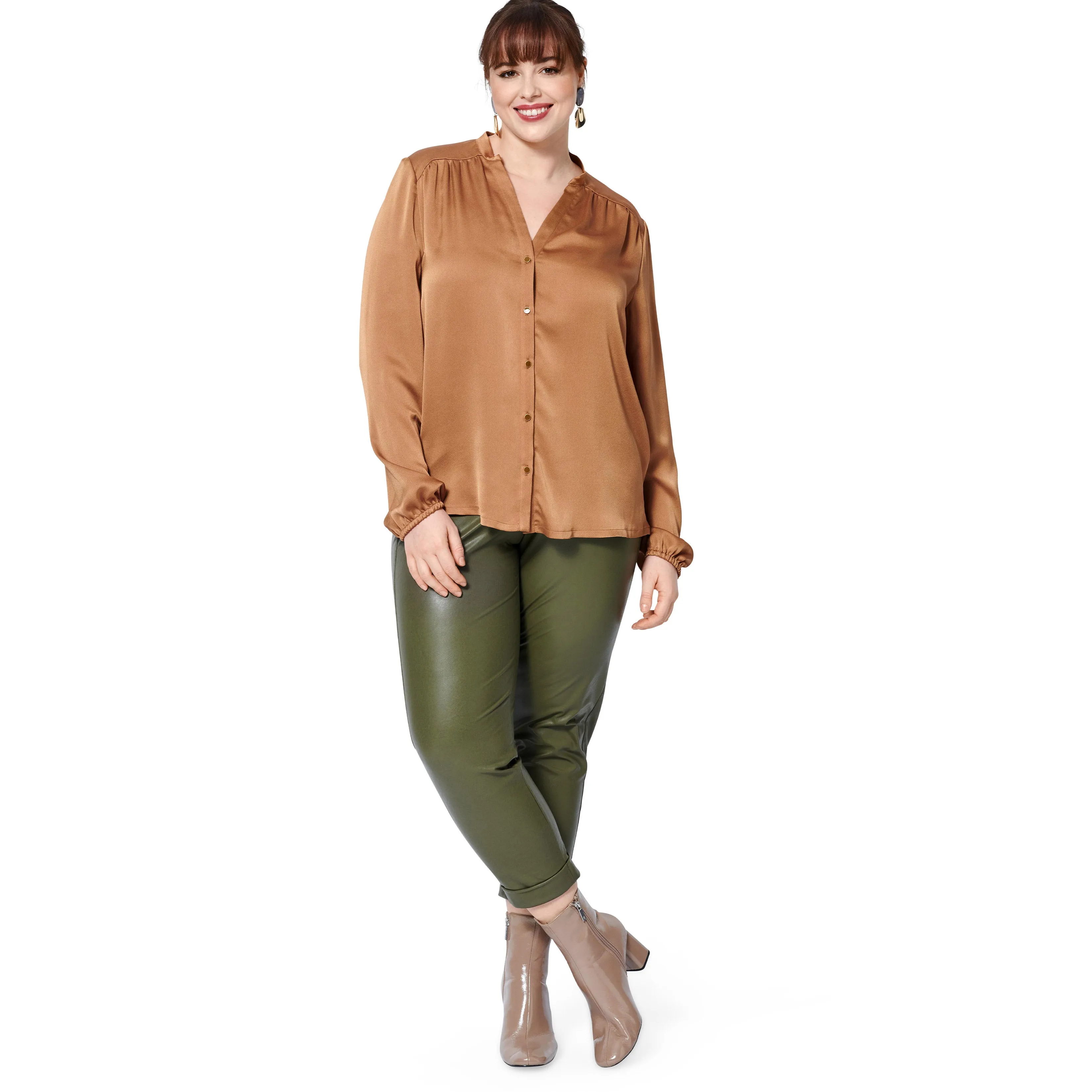 Burda Pattern 5965 Plus Size Top/Vest