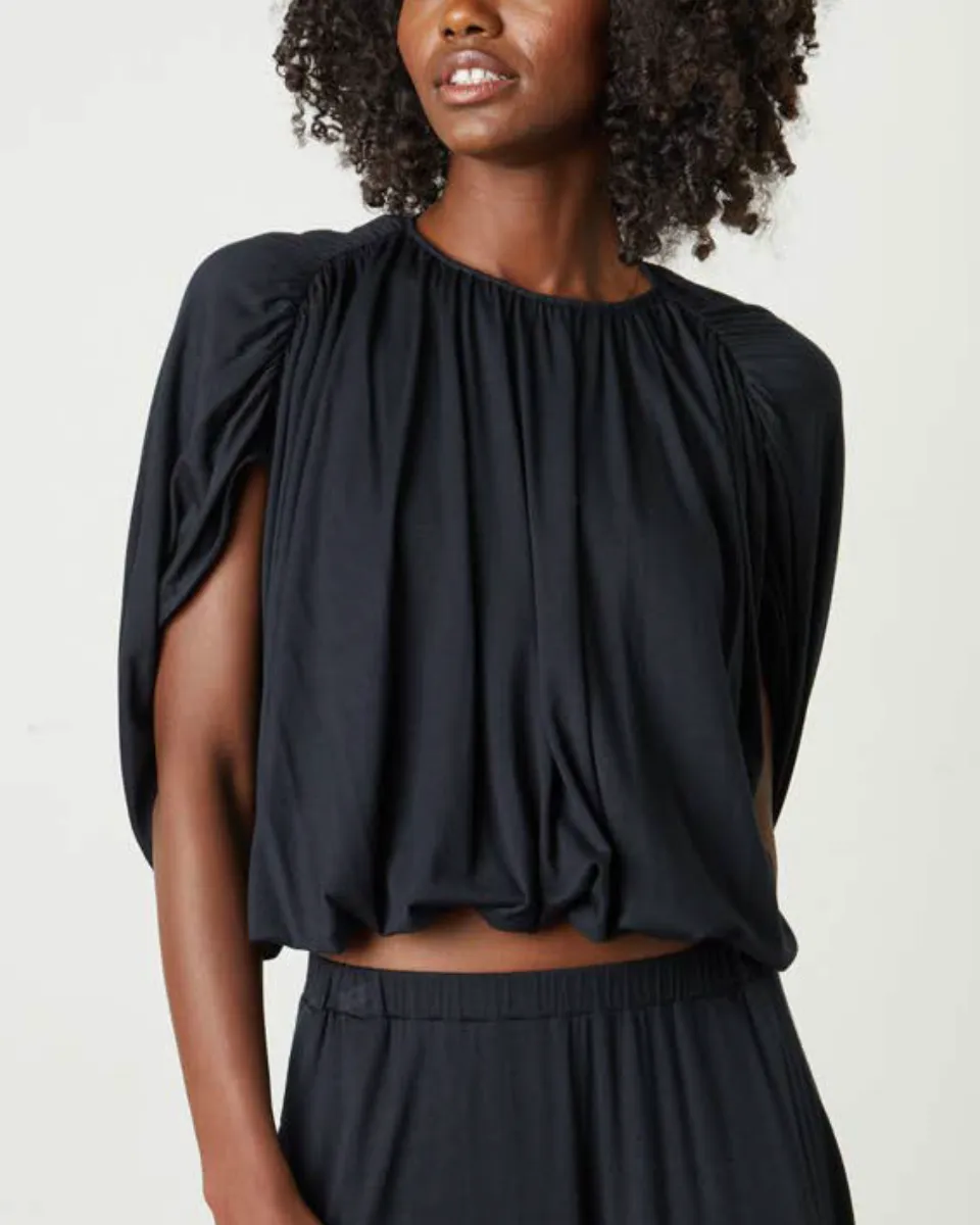 Carmen top in Black