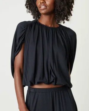 Carmen top in Black