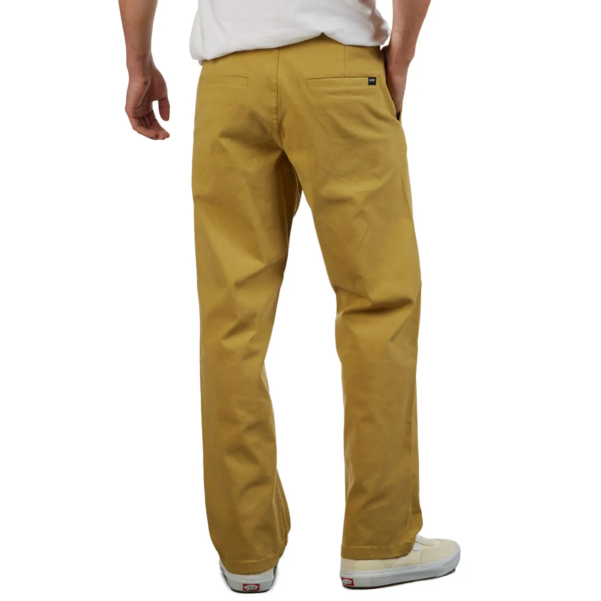 CCS Relaxed Stretch Chino Pants - Dark Mustard