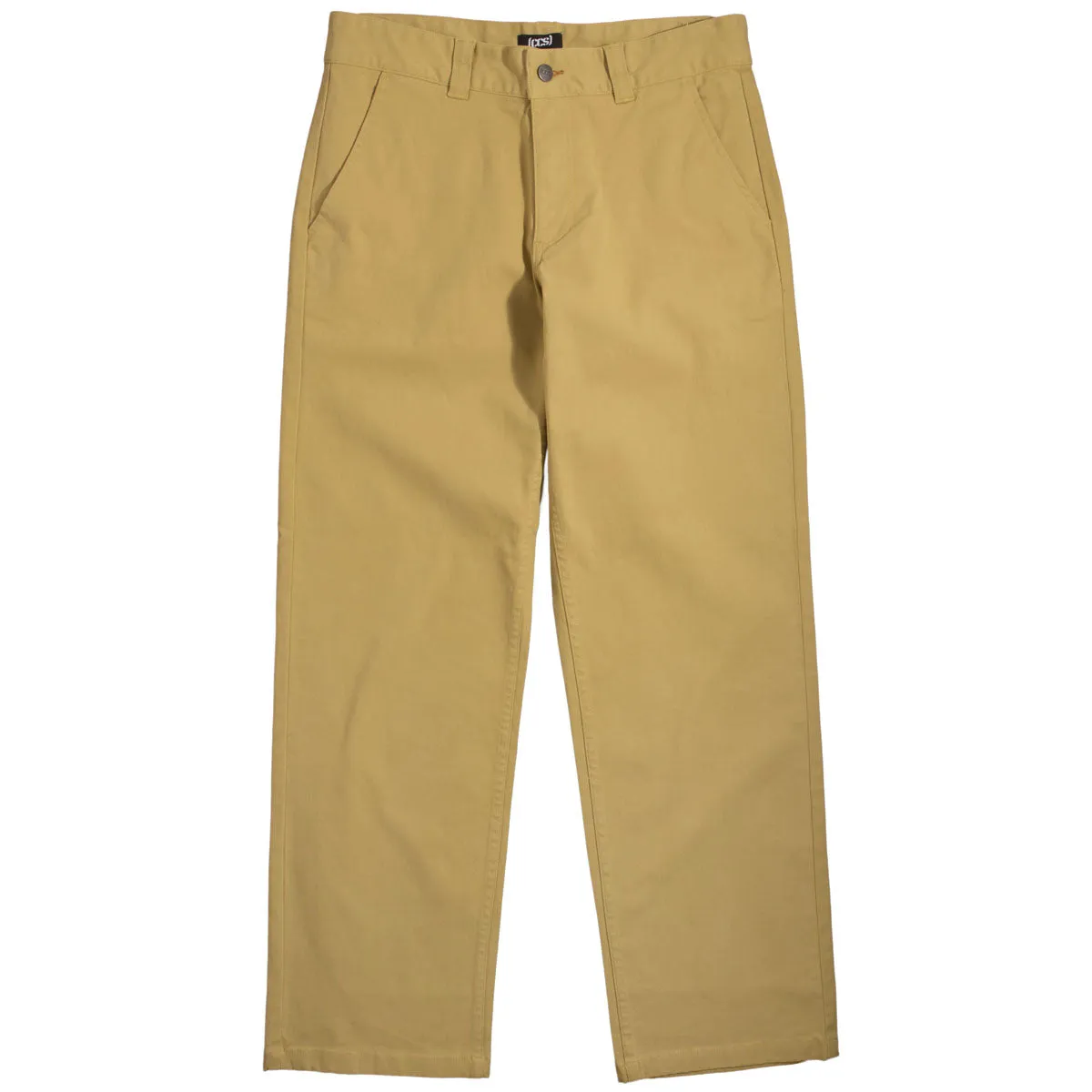 CCS Relaxed Stretch Chino Pants - Dark Mustard