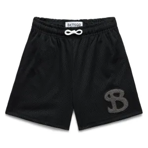 CLASSIC CHENILLE YOUTH SHORTS - BLACK