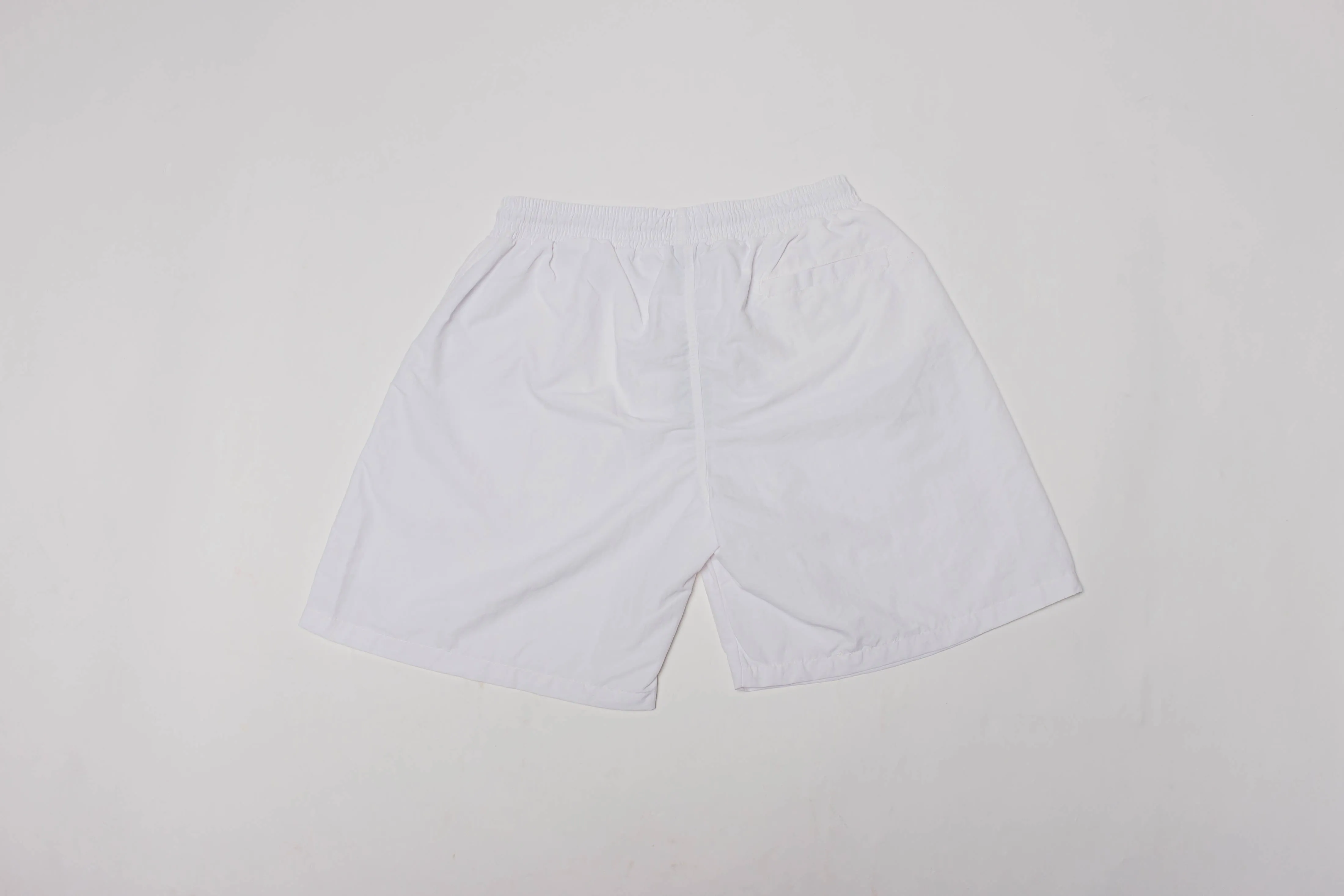 Classic Mesh-Lined Nylon Short (White)