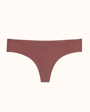 Comfort Stretch Thong | sienna