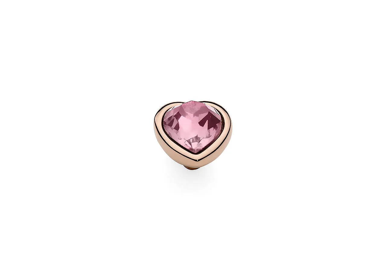 Cuore 9mm Light Rose Topper | Qudo