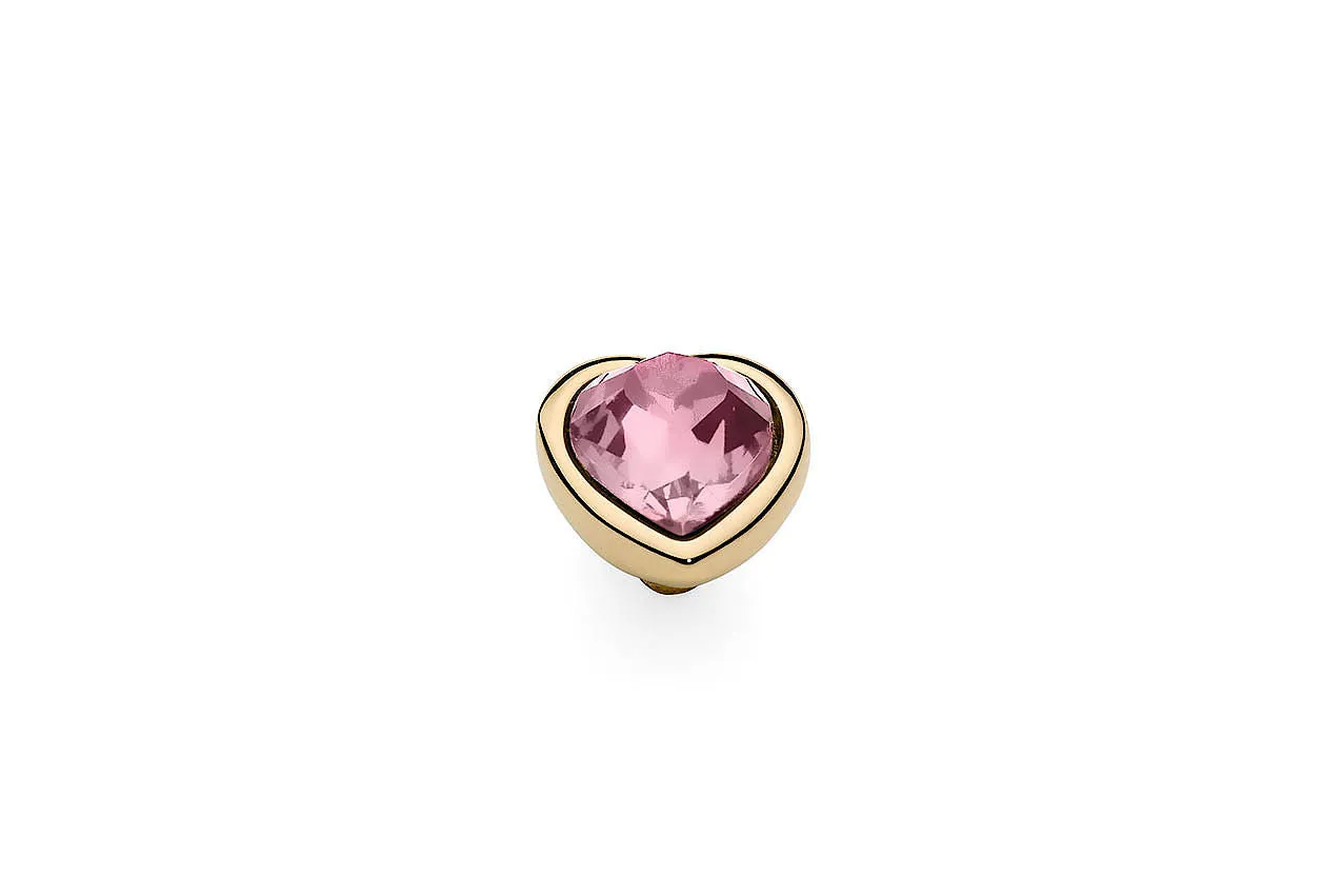 Cuore 9mm Light Rose Topper | Qudo