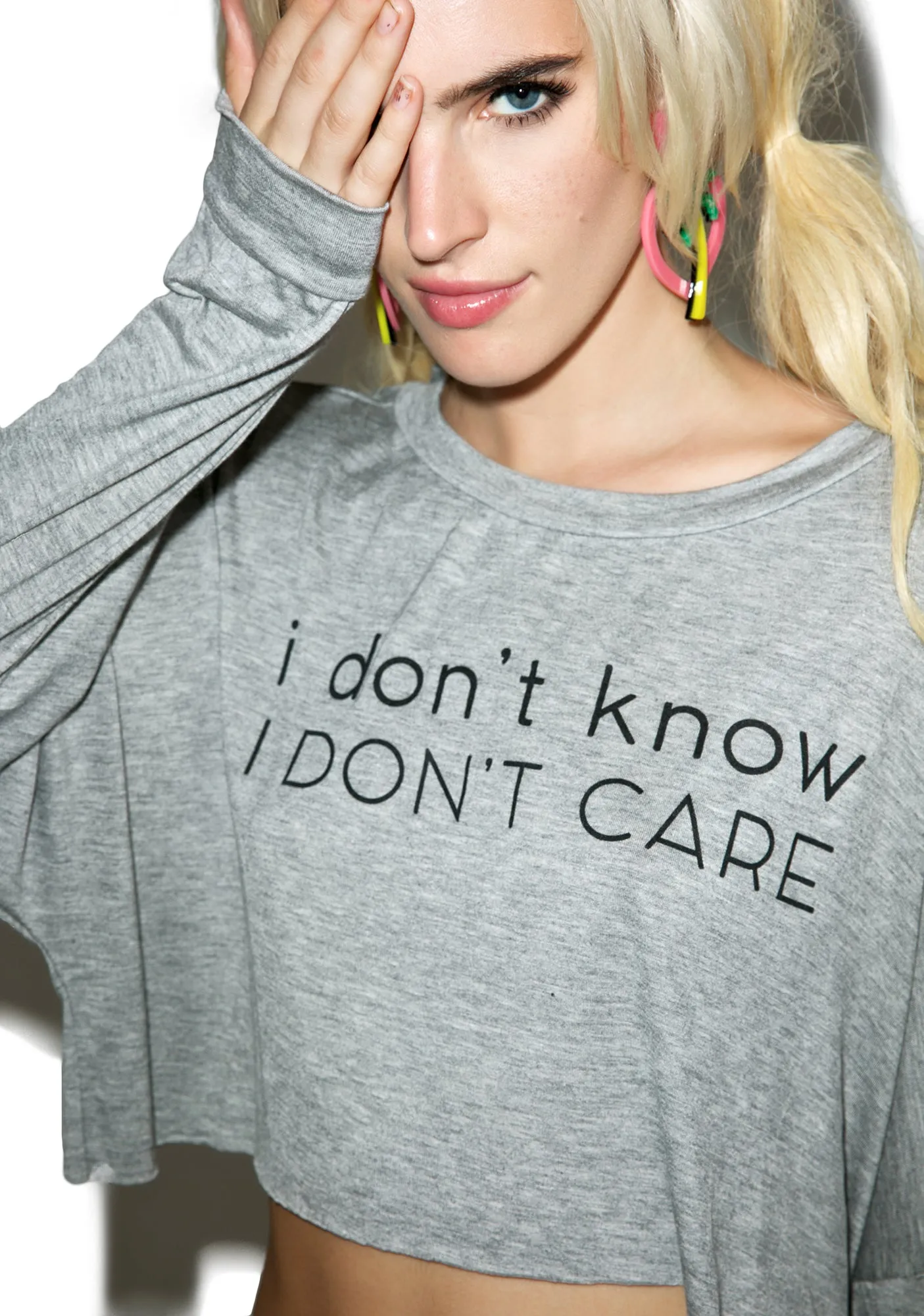 Don't Know Crop Top