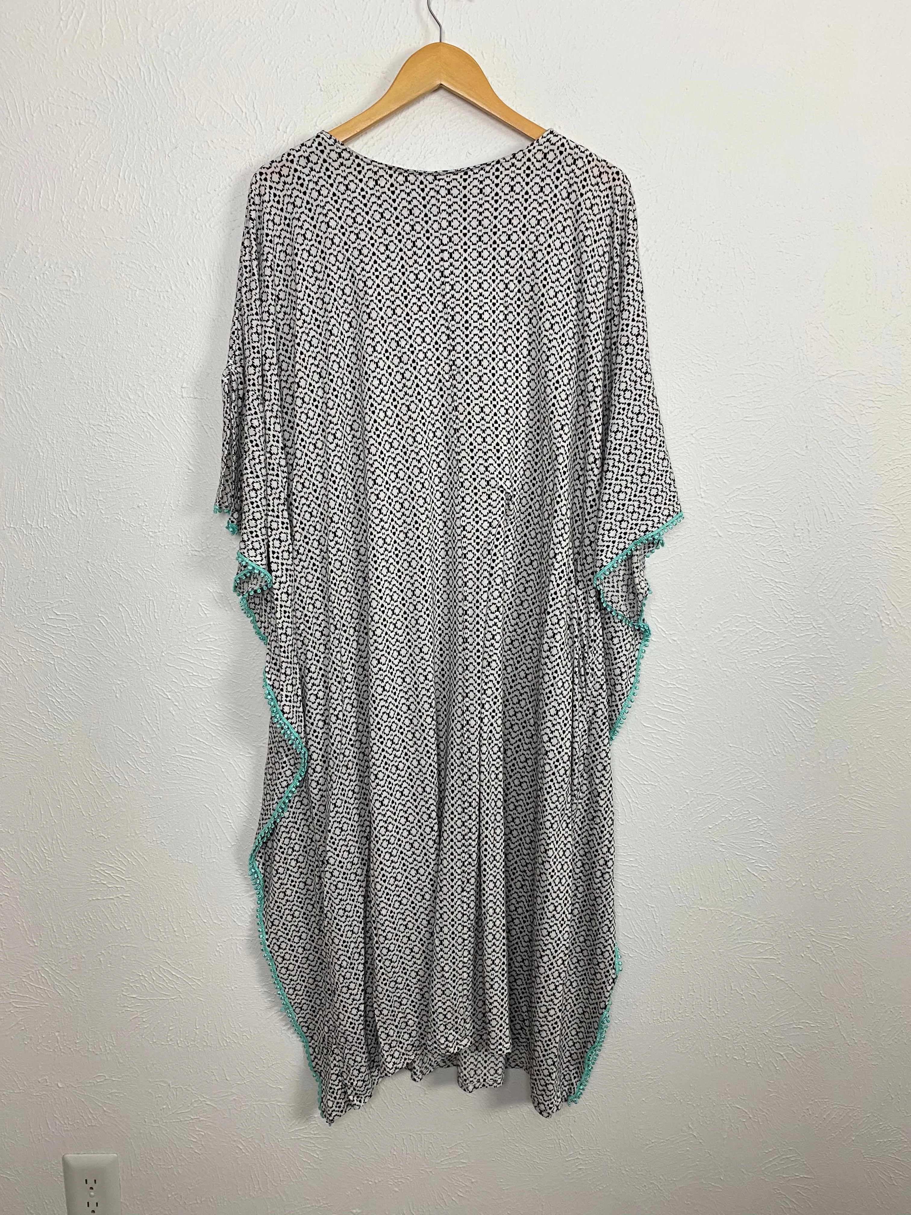 Ellen Tracy 3X Mumu Kaftan Dress