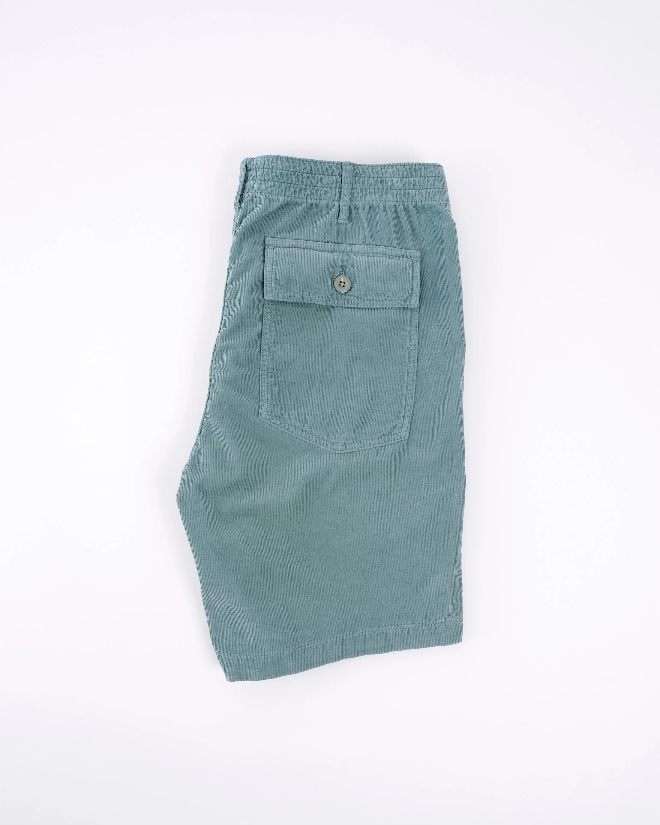 Fatique Cord Short / Faded Green