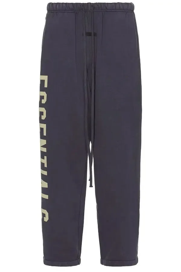 Fear of God Essentials Heavy Fleece Relaxed Sweatpants in Marine xld