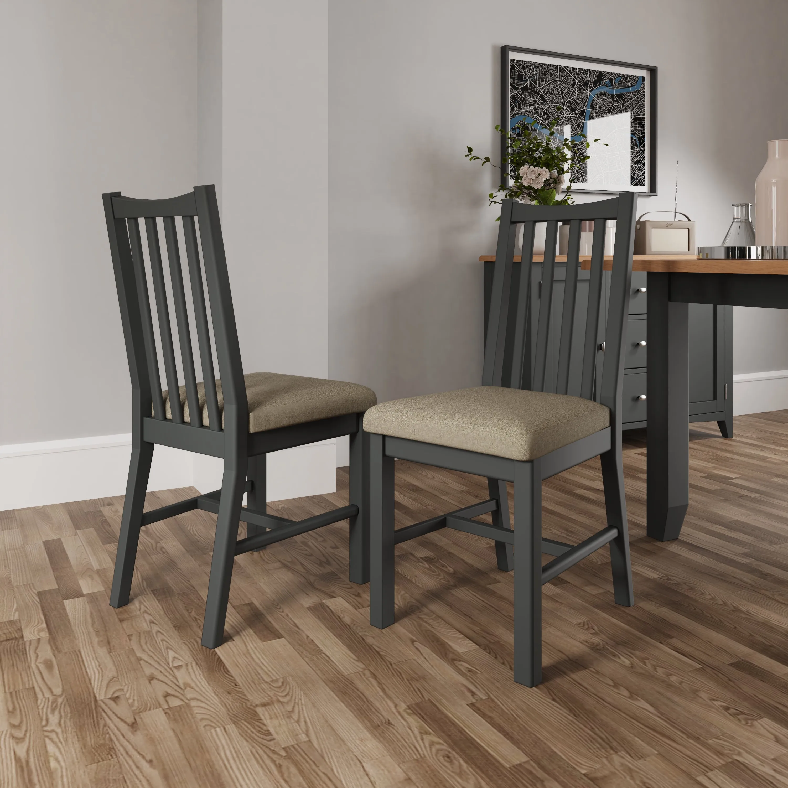 Geras Grey Dining Chair