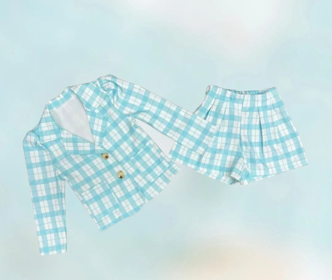 Girls Two Piece Shorts Set