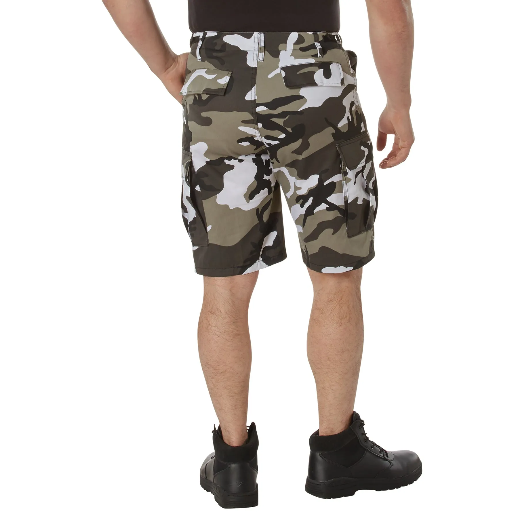 Long Length Camo BDU Shorts- City Camo