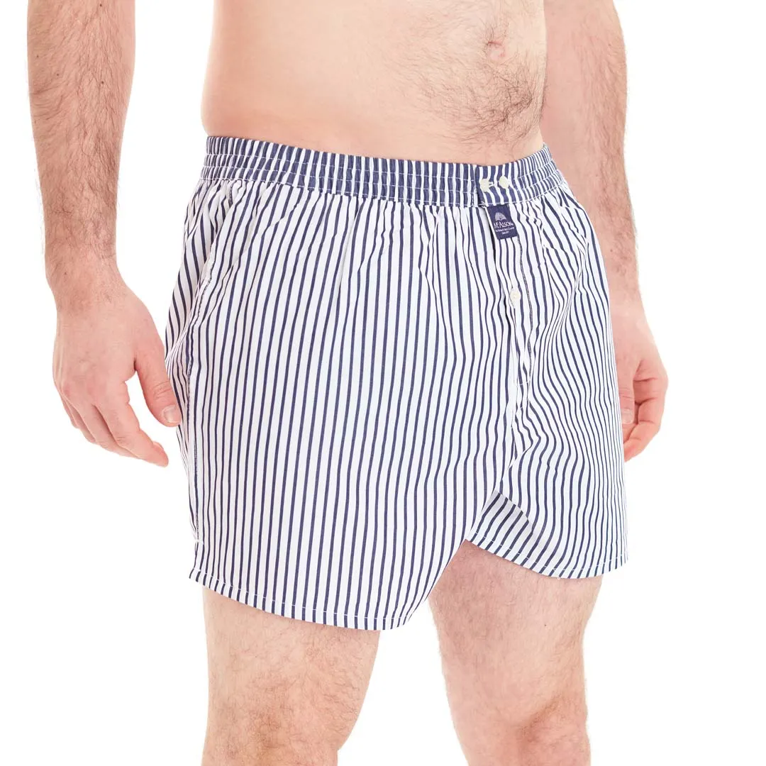 M4878 - Classic striped navy white