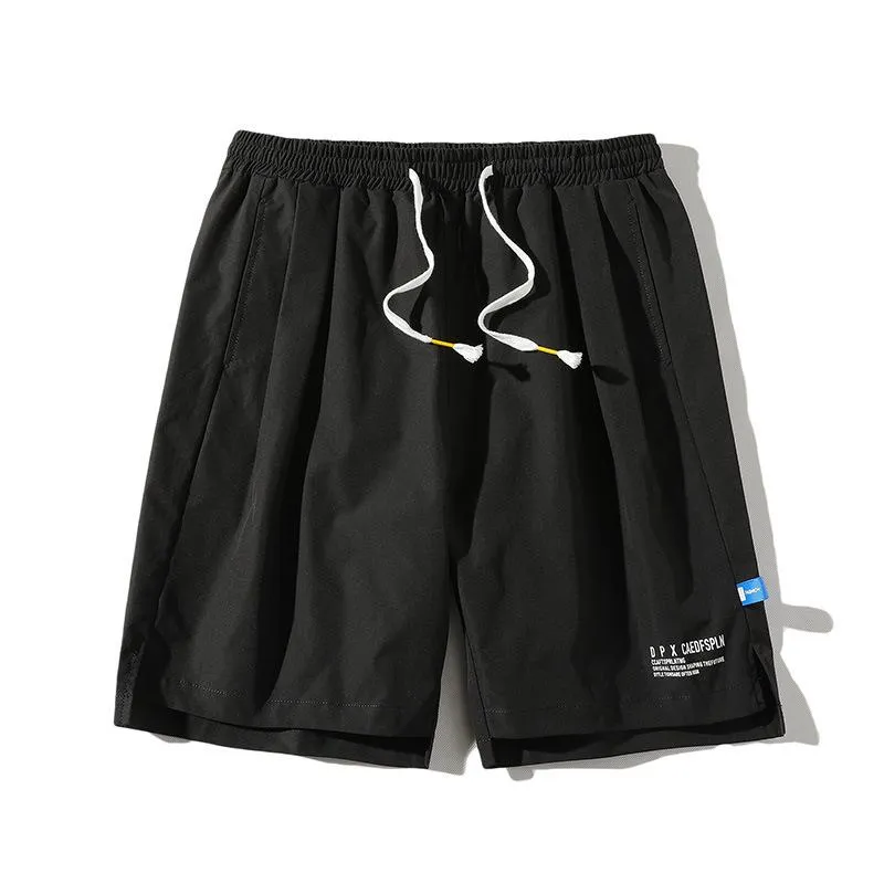 Men Casual Pants Summer Loose Sporty Fitness Teens Trendy knee length Shorts