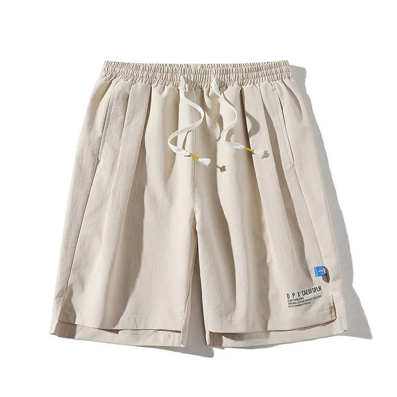 Men Casual Pants Summer Loose Sporty Fitness Teens Trendy knee length Shorts