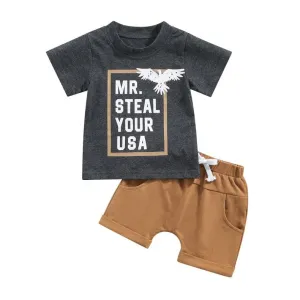 Mister Steal Your USA Baby Set