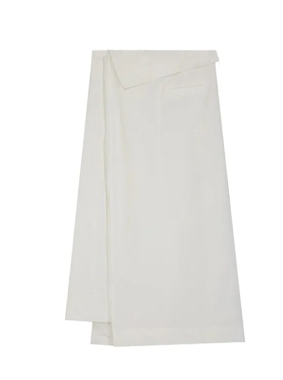 Natural Simple Chic Gilet&Long-Skirt