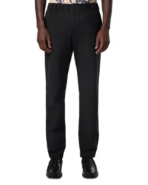 NN07 Mens Theodor Relaxed Straight Pants 34 x 32 Navy Blue