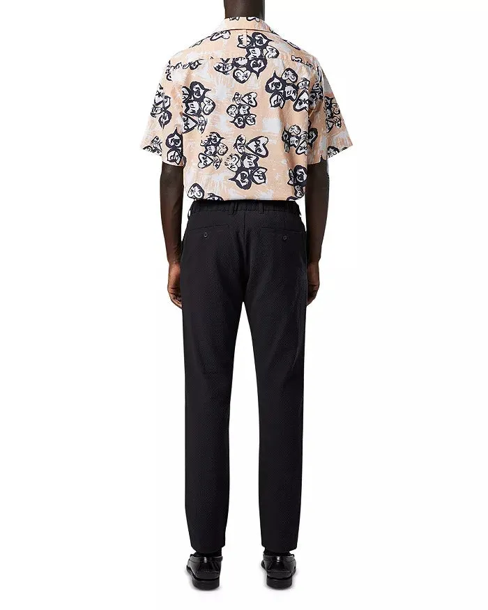 NN07 Mens Theodor Relaxed Straight Pants 34 x 32 Navy Blue