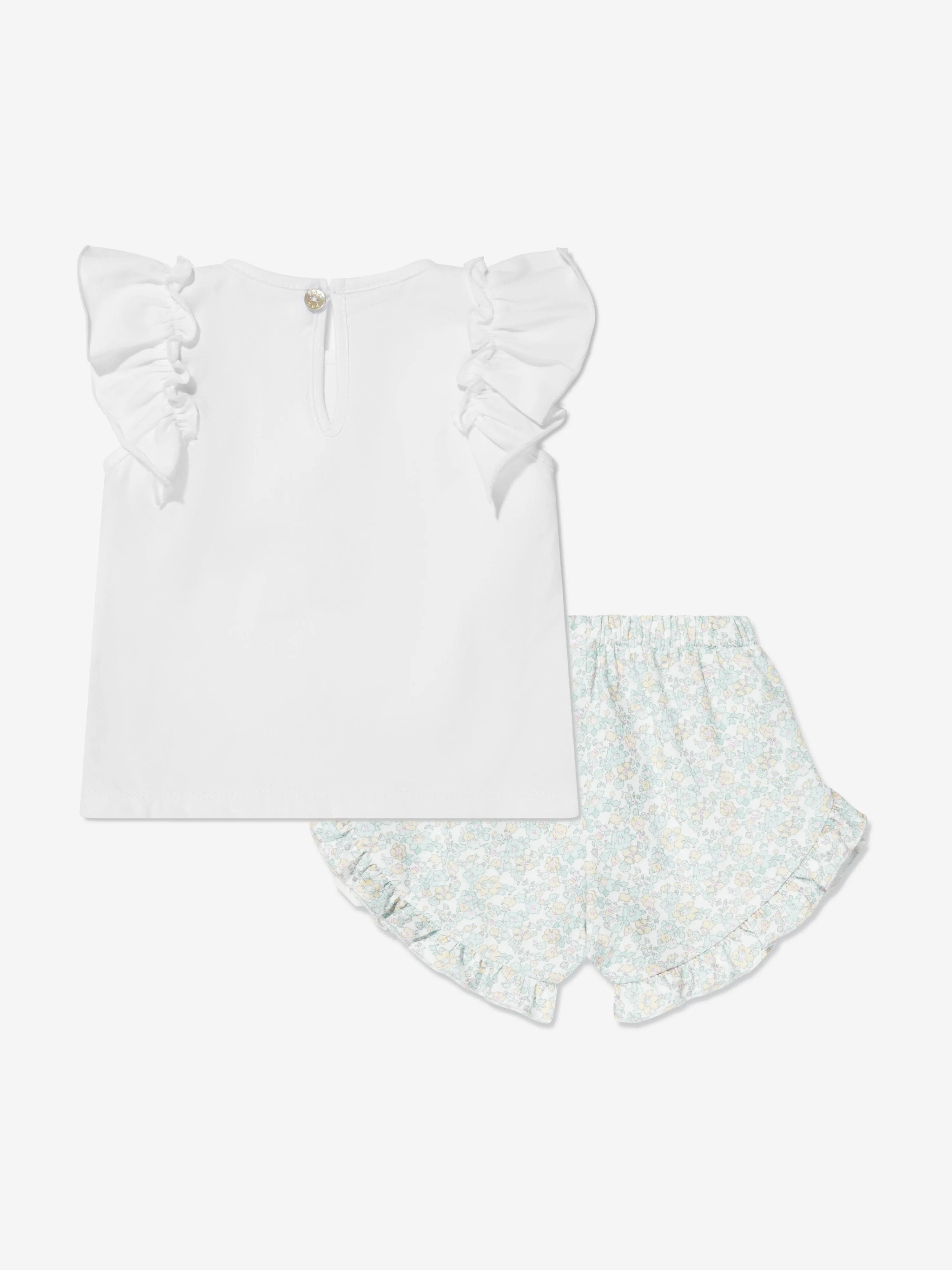 Paz Rodriguez Baby Girls Shorts Set in Multicolour