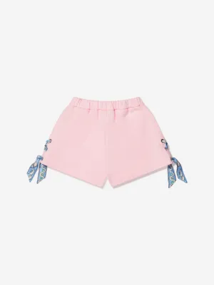 Pucci Girls Jersey Shorts in Pink