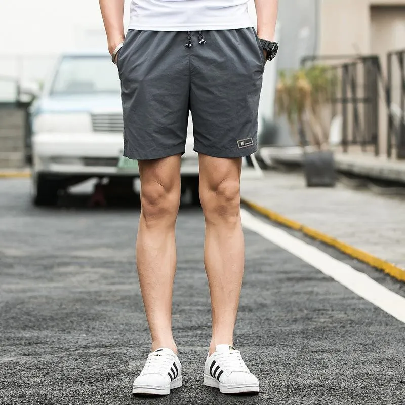 Shorts Men Summer knee length Casual Beach Pants Student Korean Trendy Loose Shorts