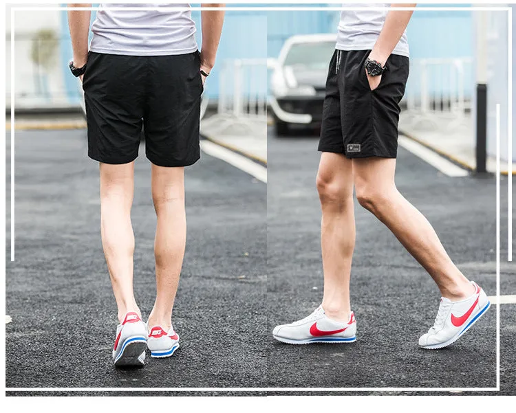 Shorts Men Summer knee length Casual Beach Pants Student Korean Trendy Loose Shorts