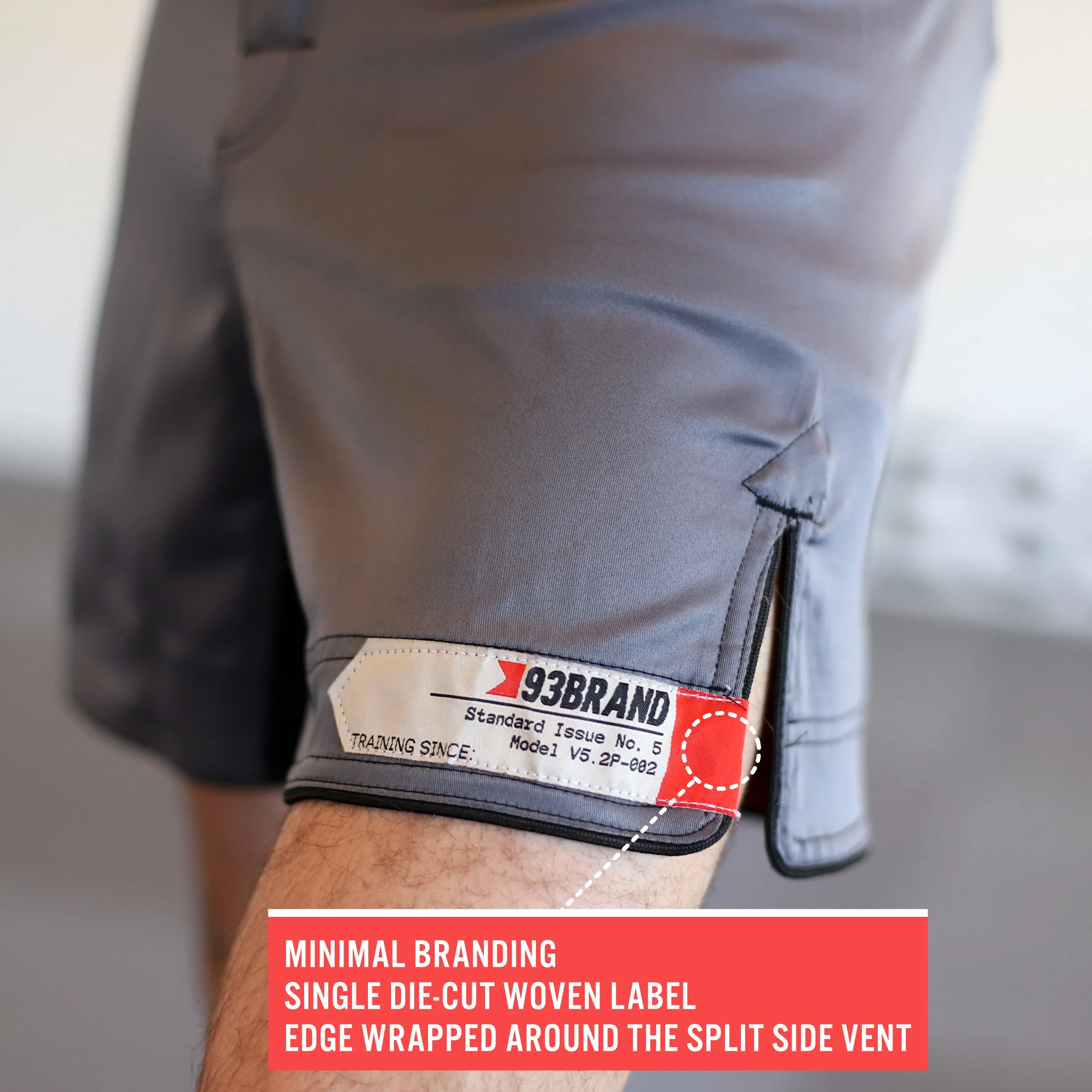 Standard Issue Shorts 2-PACK (Regular Length) Black & Grey