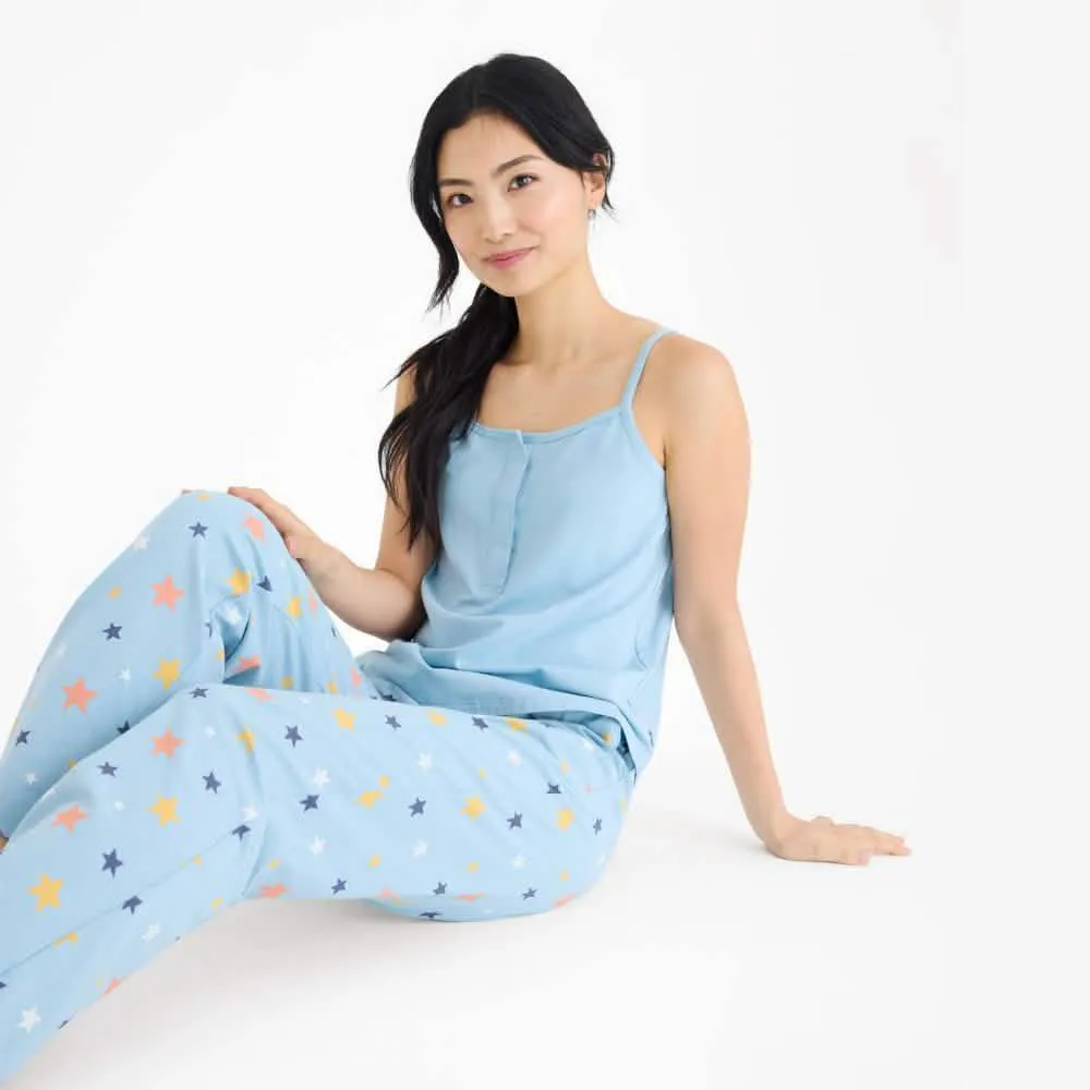 stars women's CloudStretch™ magnetic dream sleep tank   pant set