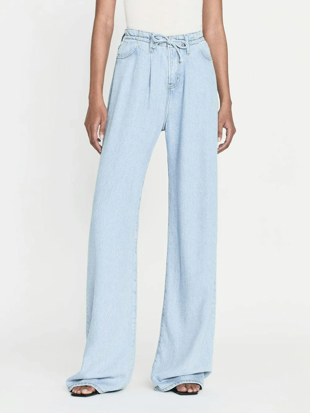 Super Drape Drawstring Wide Leg