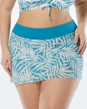 SWAY SWIM SKORT | MNSTNE BLU