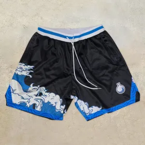Trendy retro casual hip-hop street shorts