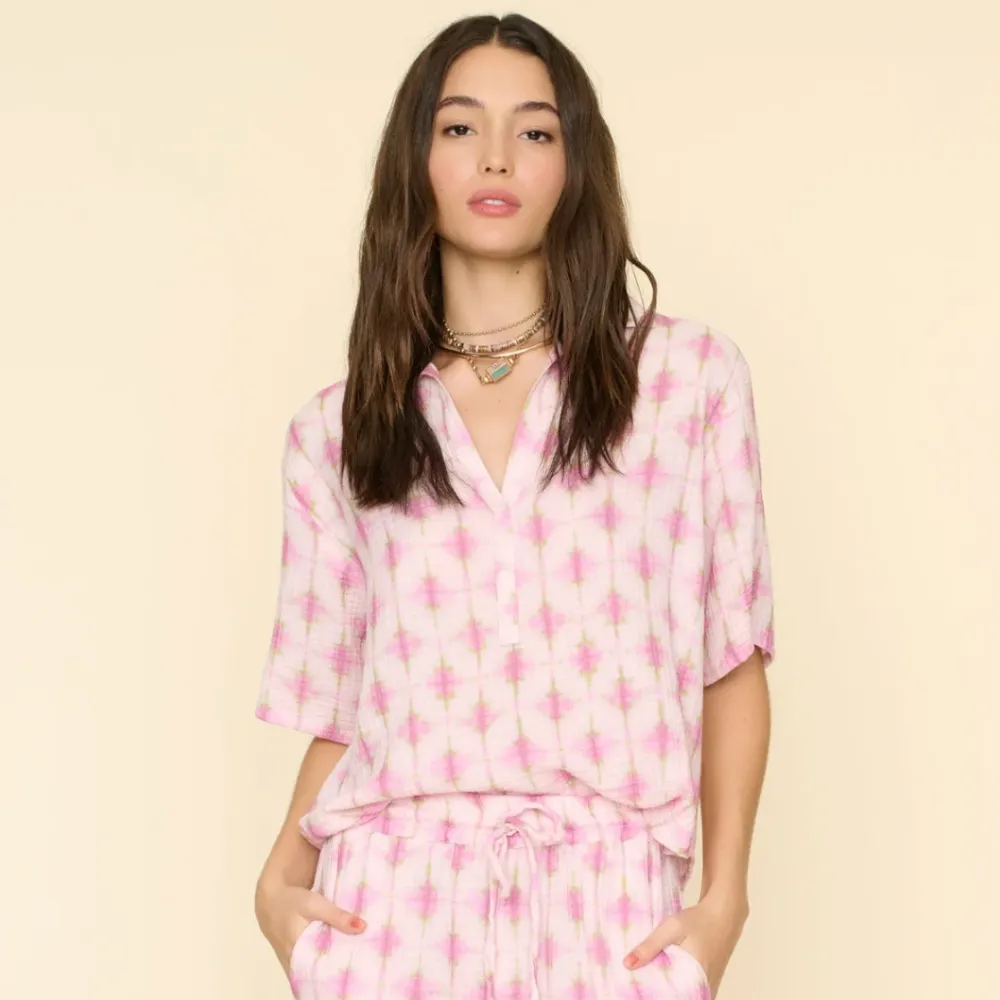 Xirena Decker Top - Pink Twinkle